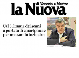 Usl 3, lingua dei segni a portata di smartphone per una sanità inclusiva